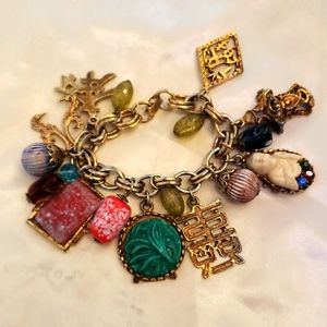 Vintage charm bracelet